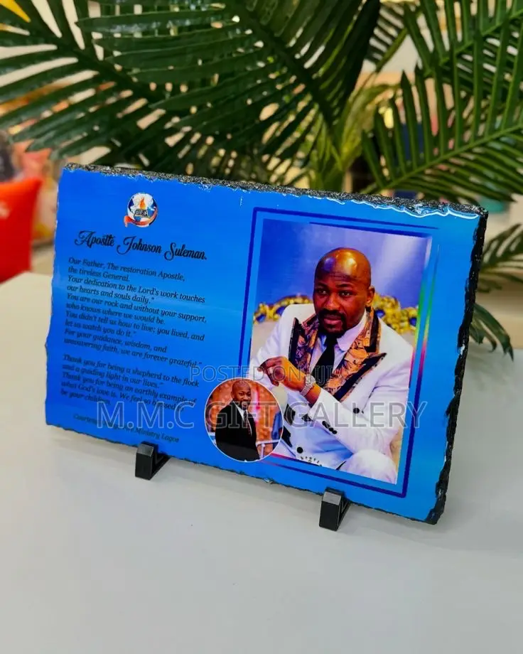 10by12 Photo Slate Rock Frame