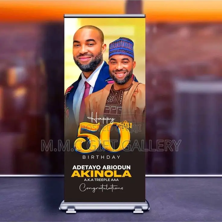 Event and Brand Roll Up Banner