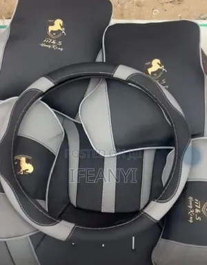 Golden Horse Seat Cover