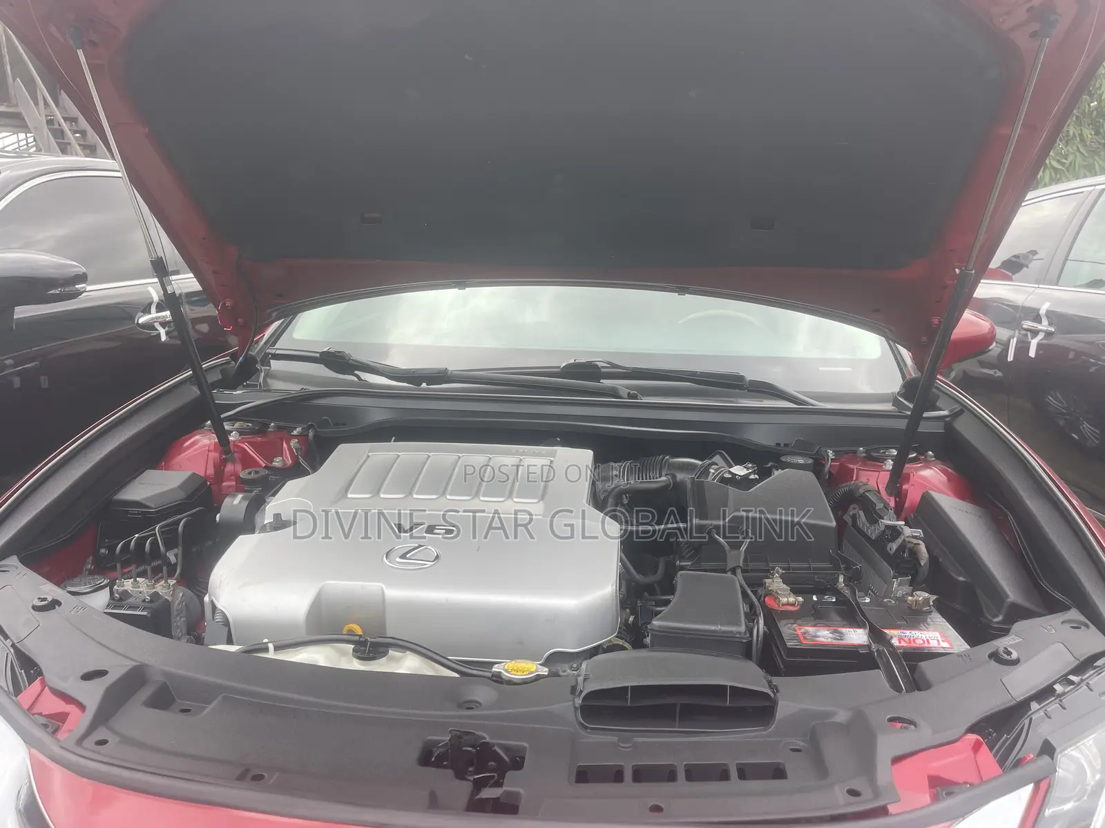 Lexus ES 2016 Red