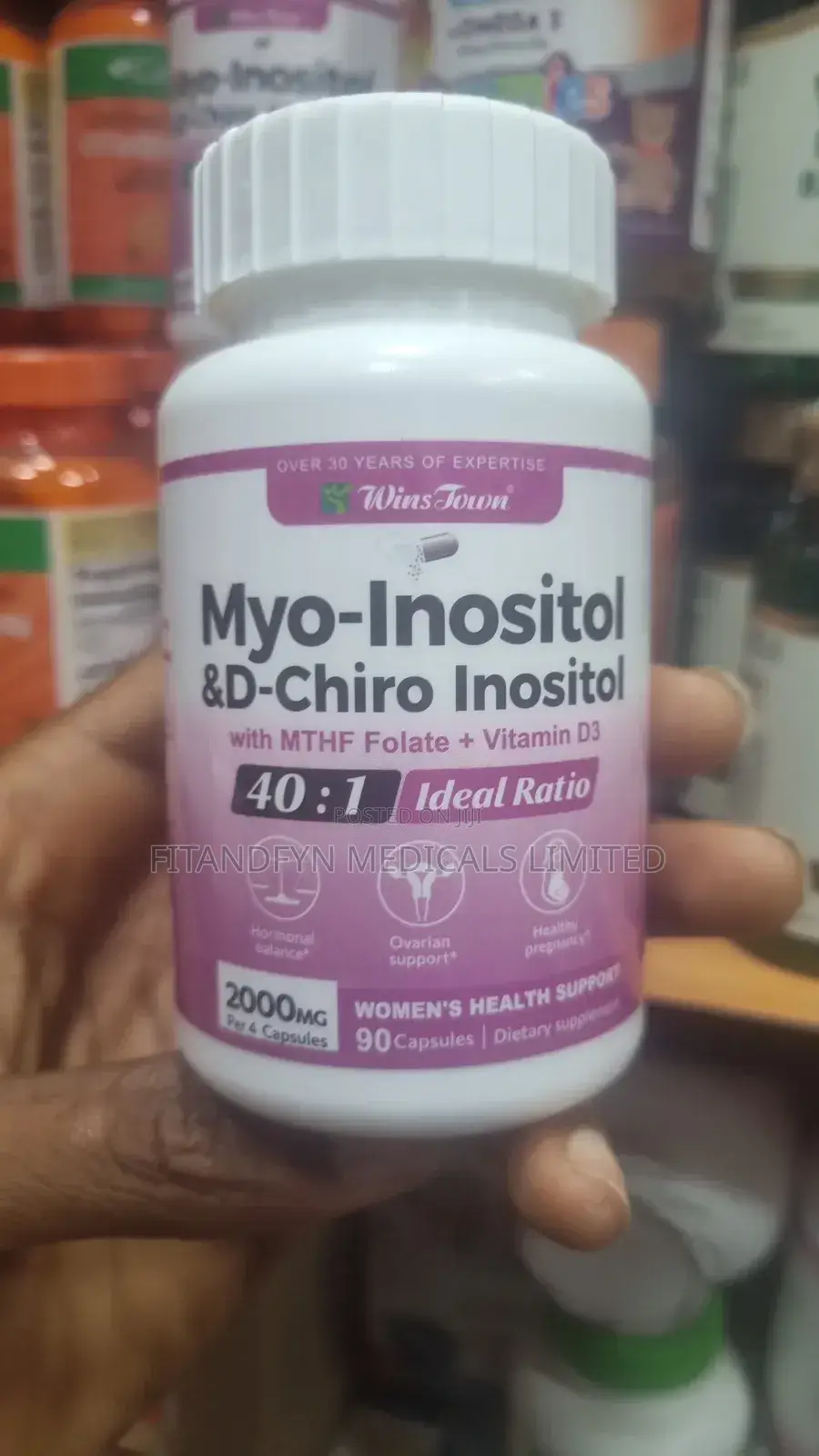 Myo-inositol And D-chiro-inositol