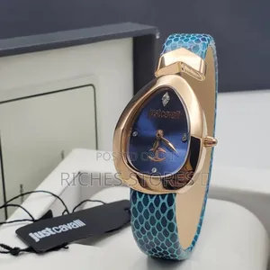 Just Cavalli Female Leather Luxury Watch