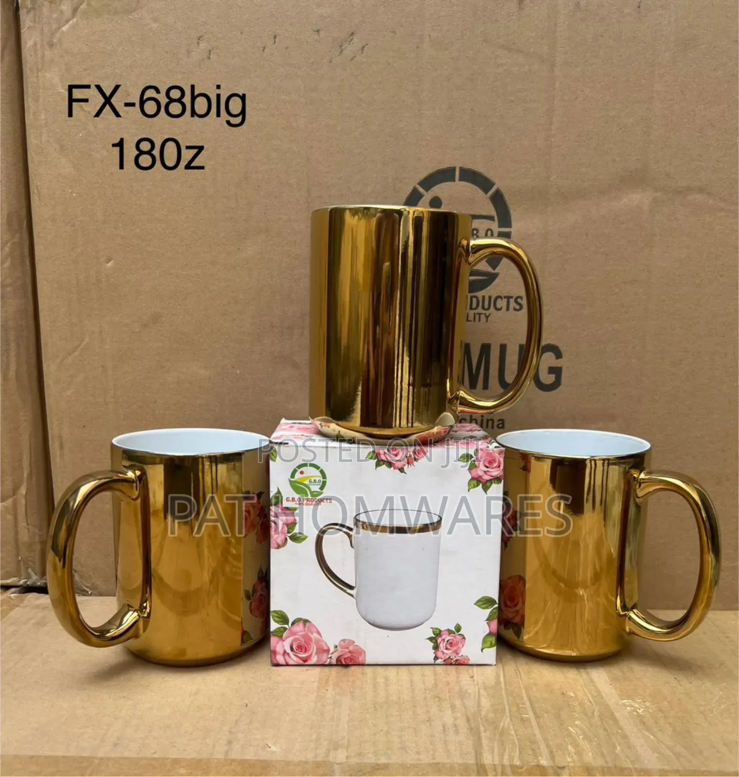 Gold Mug Cup