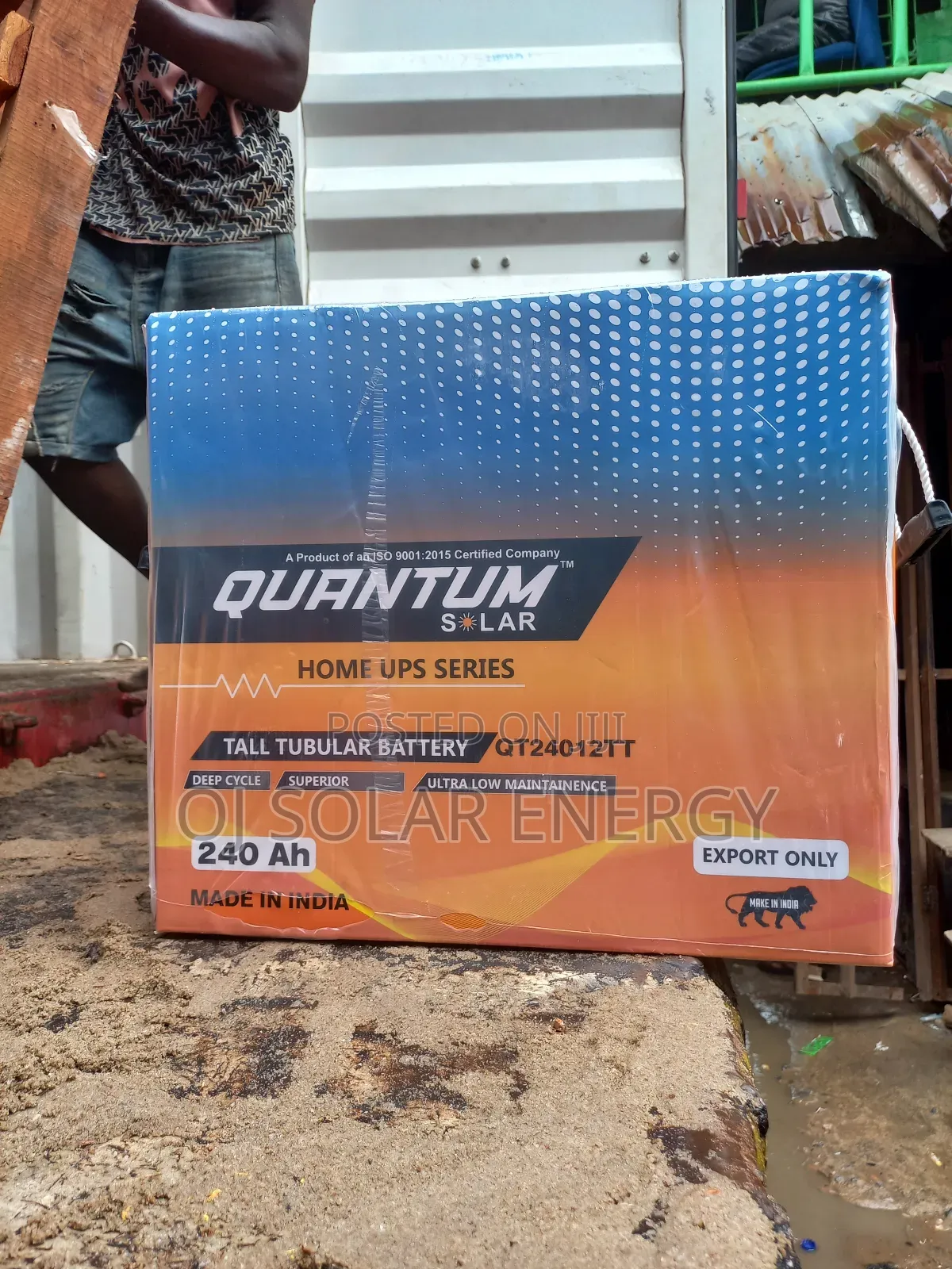 Quantum 240ah Solar Battery