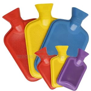 Usa 1x Natural Rubber Hot Water Bottles Heat Theraphy 800ml-2 Ltr