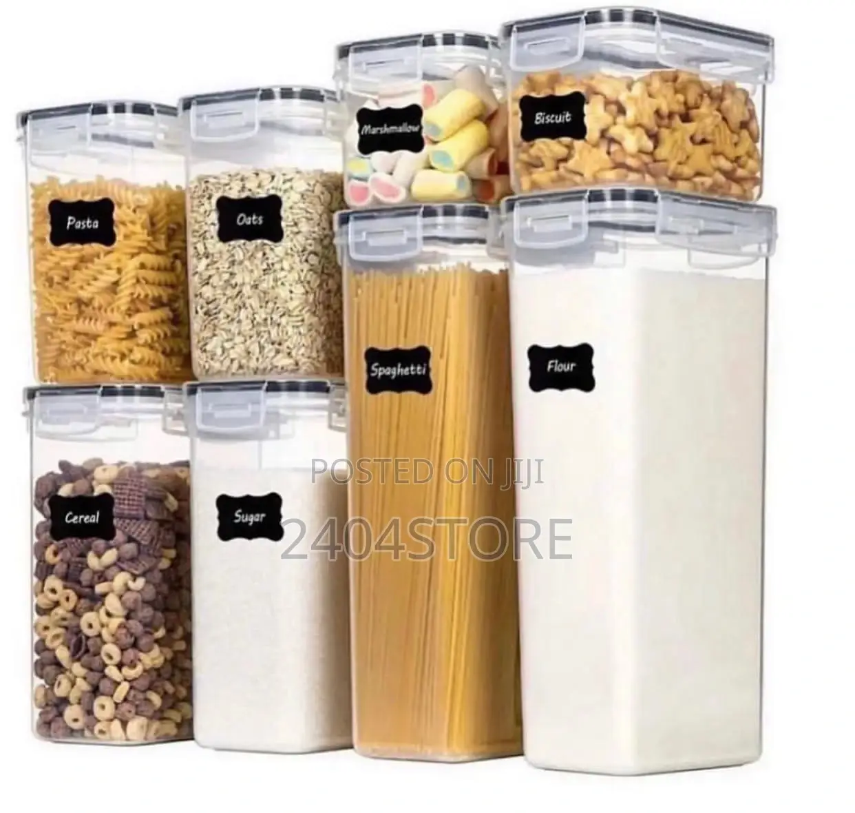 8pcs Cereal Container