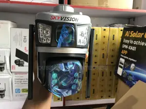 High Quality Intelligent Solar PTZ Camera Dual Lens