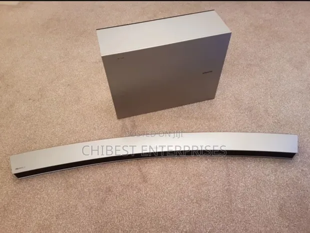 Soundbar System Samsung Soundbar Silver Curved Samsung Soundbar Hw