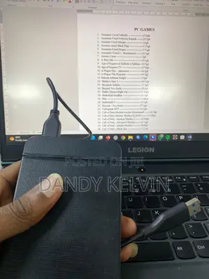 New 500gb Harddrive With Pc Games (Games List Will Be Sent You)