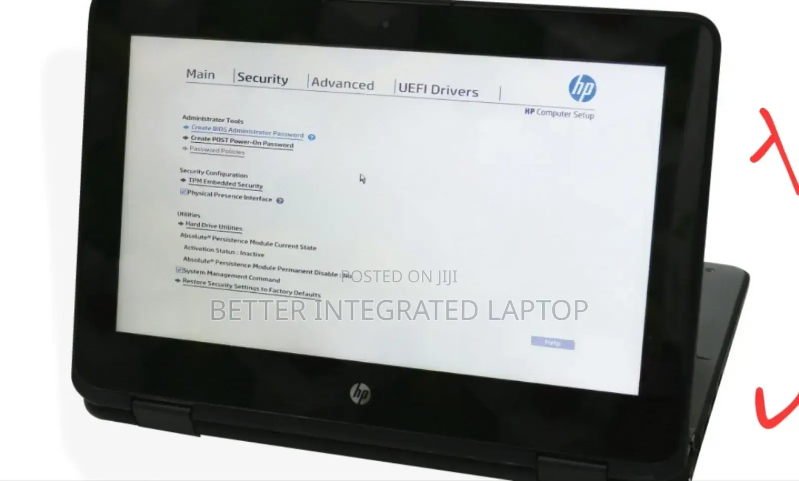 New Laptop HP Pro X2 612 4GB Intel Celeron SSD 256GB