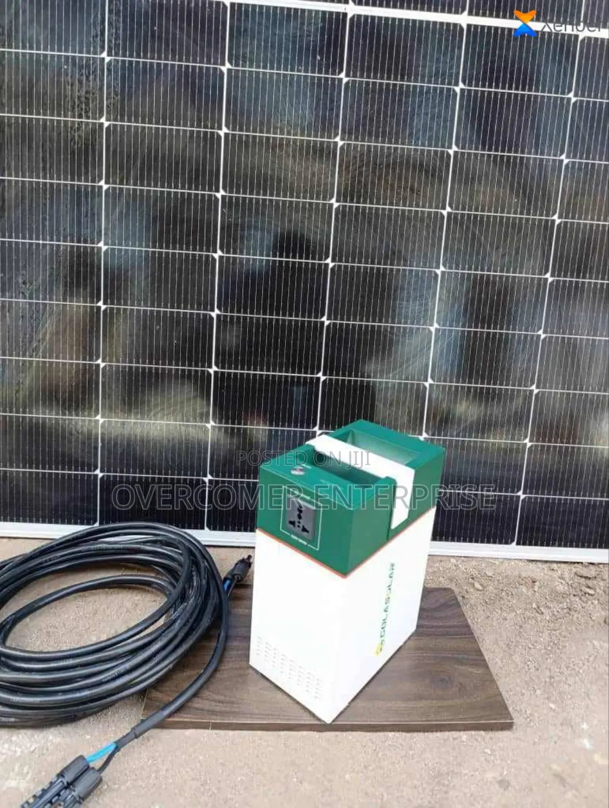 Cola Solar Generator 1kwh With Panel and Wire