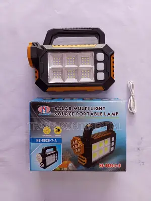 Solar Multi Light Source Portable Lamp