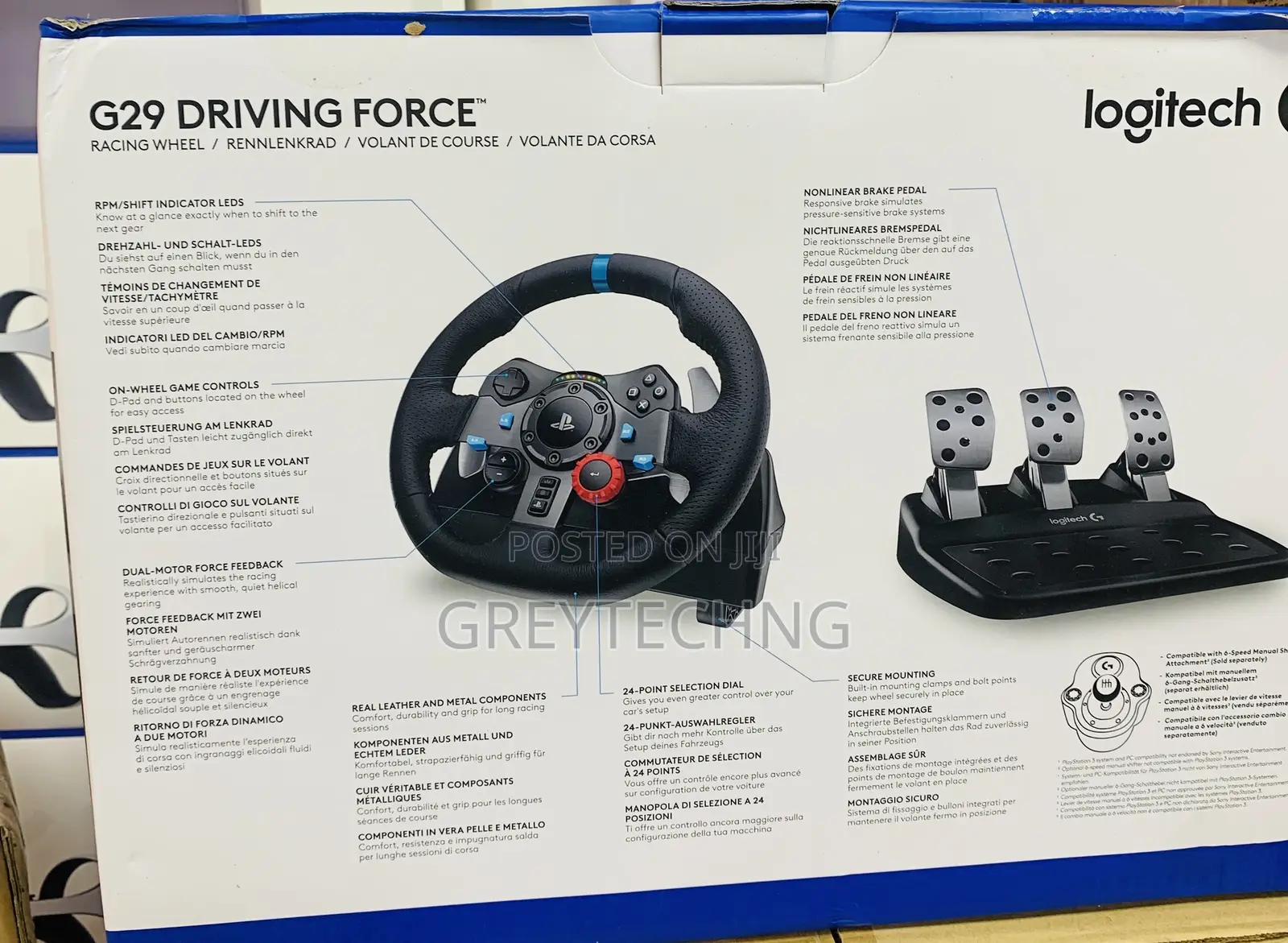 PlayStation Logitech G29 Driving Force