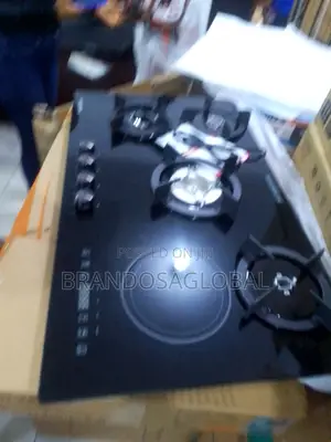 Polystar Gas Hob – 4+1 Burner With Safety Valve