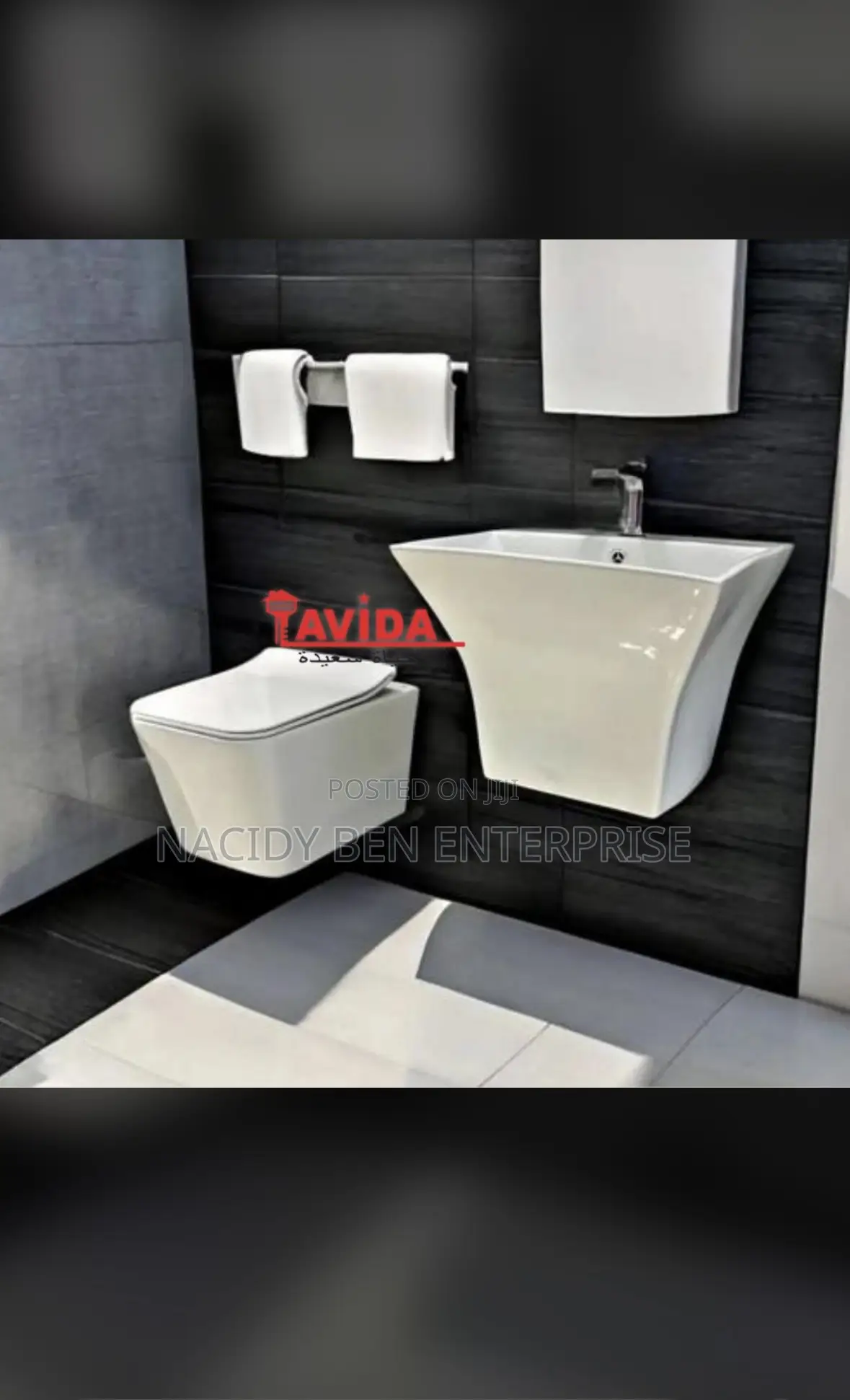 Set of Conceal Wc With Basin