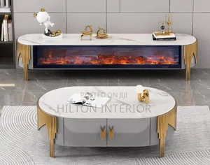 Luxury Tv Console Set