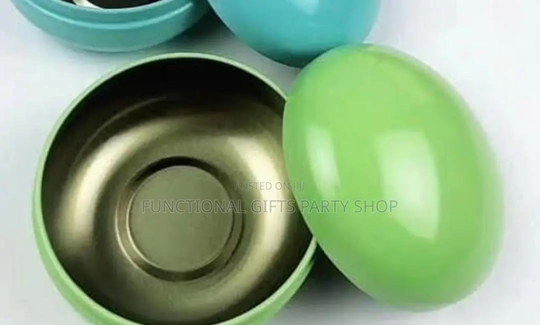 Round Shape Tin Container