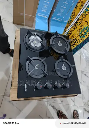 Image 4 Burner Built in Gas Hob Heavy Duty
