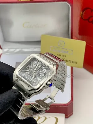 Cartier Skeleton Silver Available