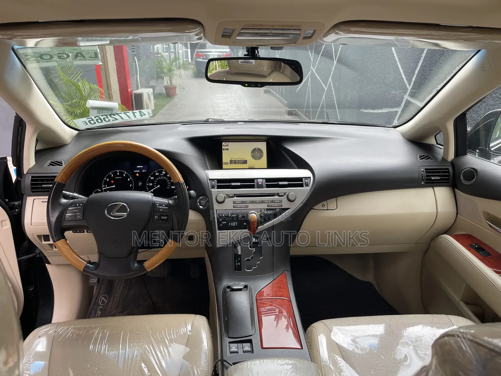 Lexus RX 350 2011 Brown