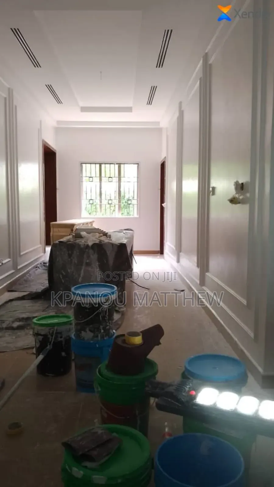 Painting and Screeding Work Tyroline.