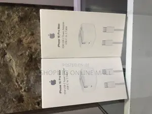 iPhone 16 Promax Complete Charger 35w Type C- Type C