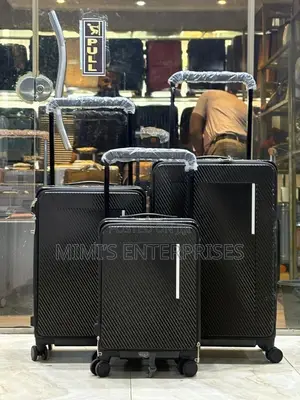 Luxury Rubber Luggage Set