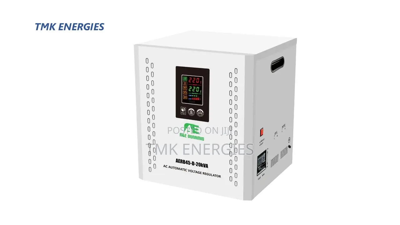 20kva A&E Dunamis 45v-260v Relay Stabilizer
