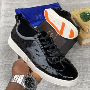 Original Prada Patent Leather Sneakers