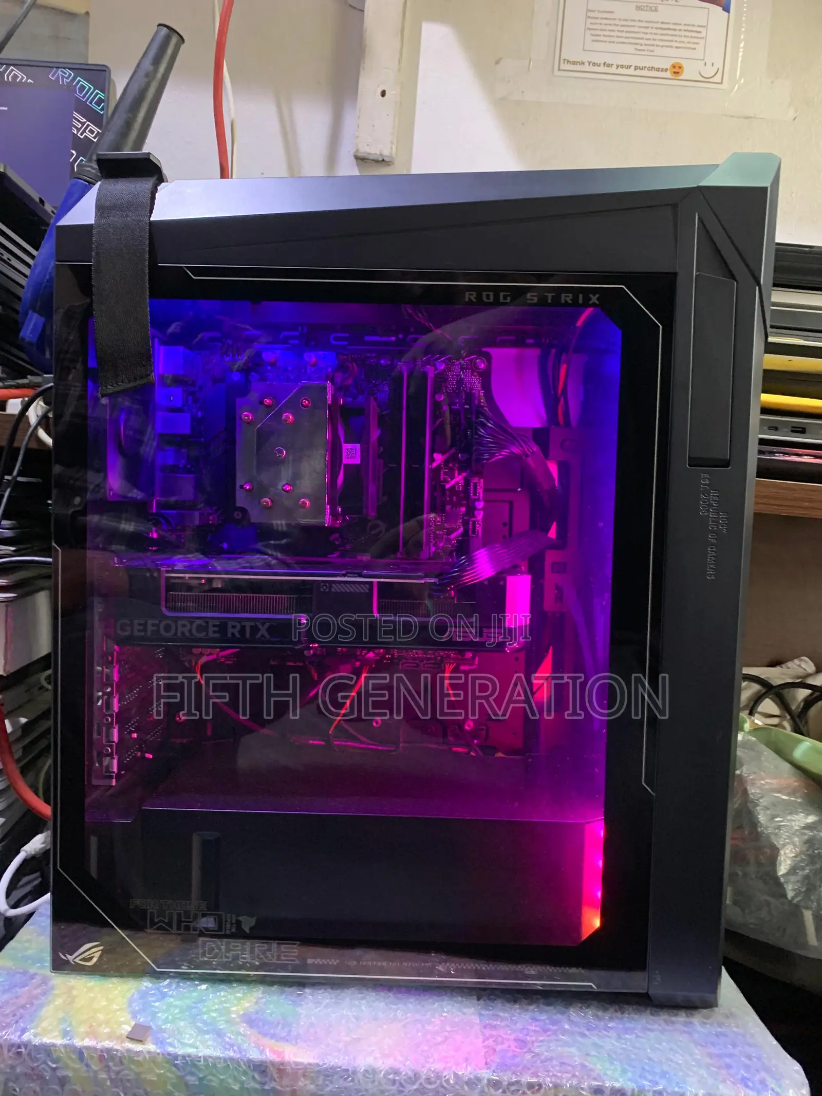 Desktop Computer Asus ROG STRIX GD30CI 32GB Intel Core i7 SSD 1T