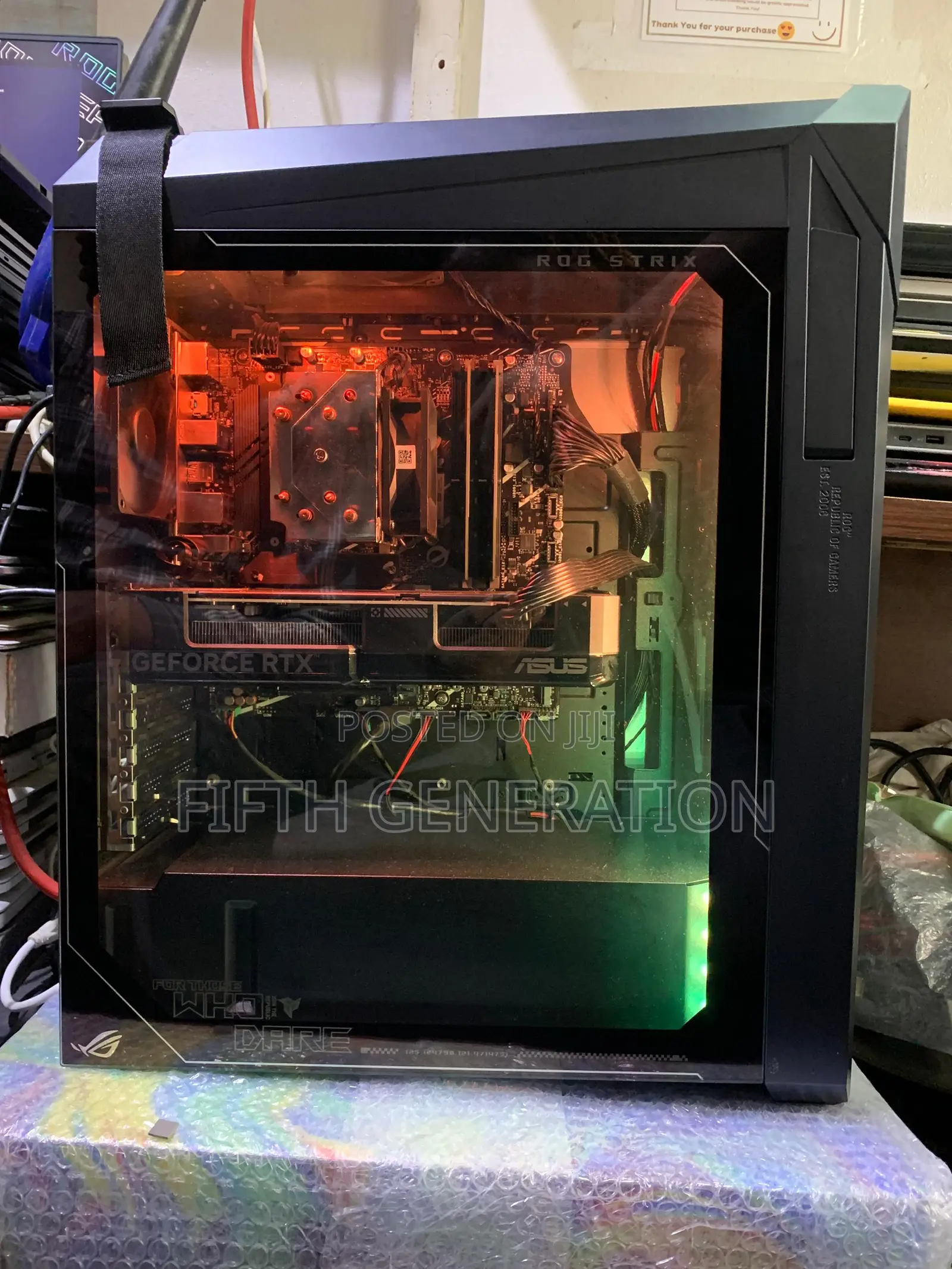 Desktop Computer Asus ROG STRIX GD30CI 32GB Intel Core i7 SSD 1T
