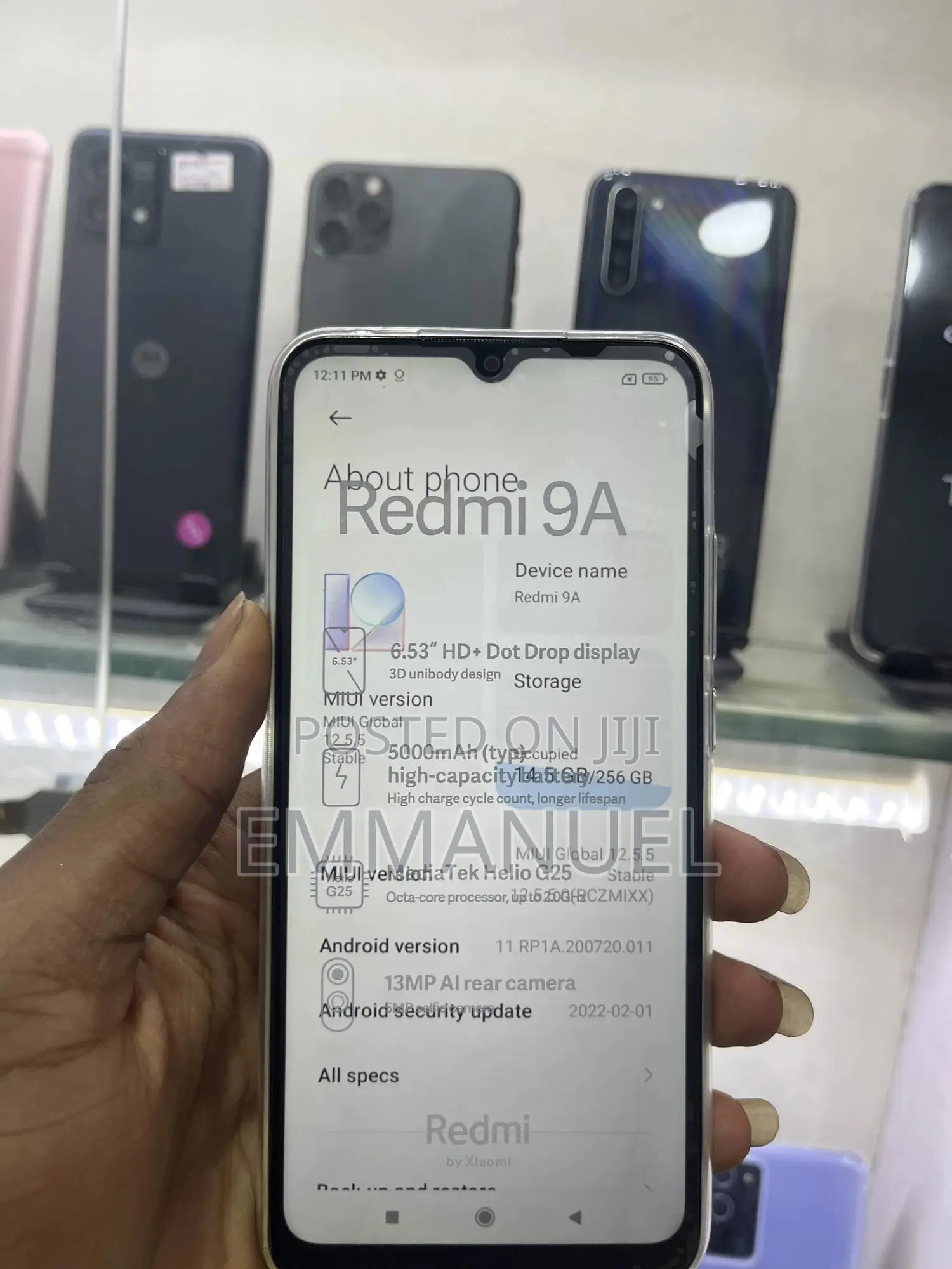 Xiaomi Redmi 9A 128 GB Black