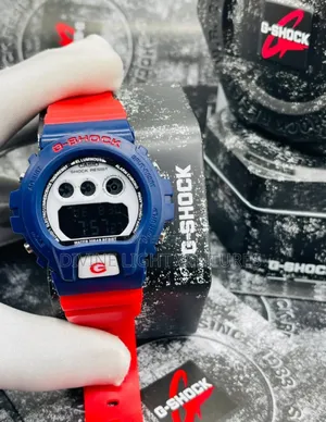 G Shock Watch With Digital Time and Date