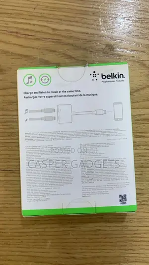 Lightning Audio+Charge Rockstar White