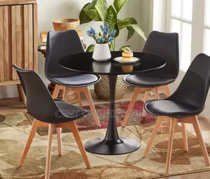 Crossing Leg Chair and Table