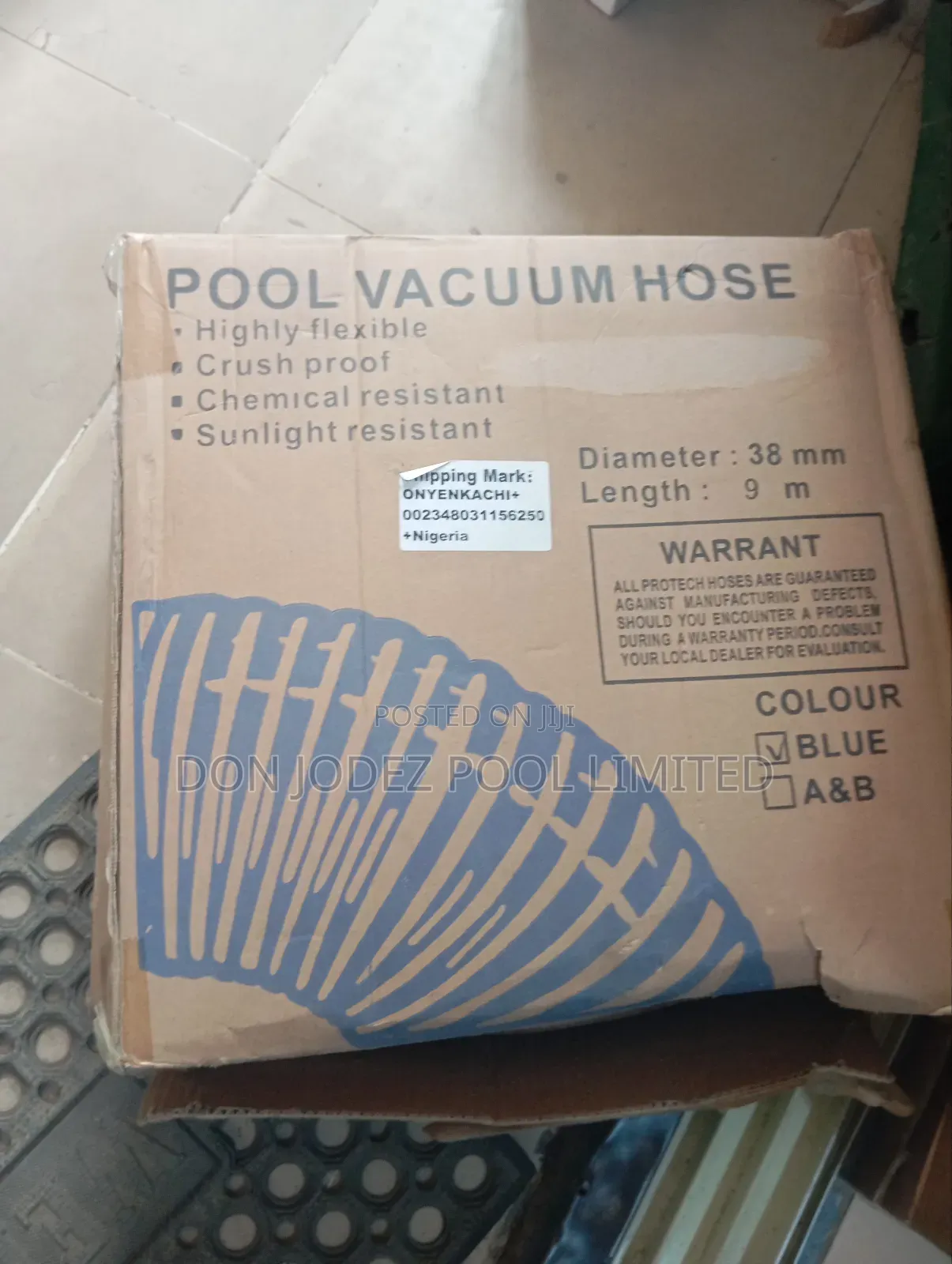 9m Vacuum Hose