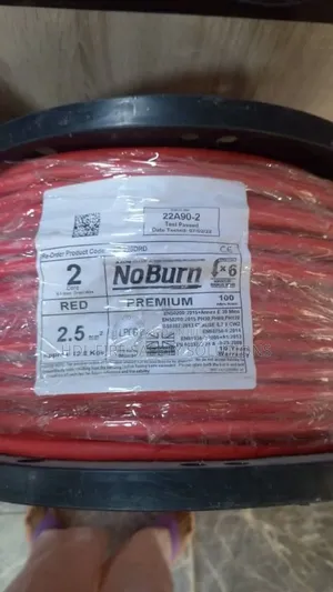Fire Retardant Cable 2.5mm 2 Core 100meters (Pure Copper)