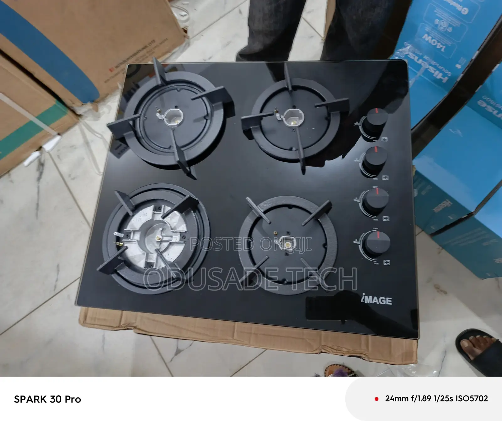 Image 4 Burner Built in Gas Hob With Flame Control