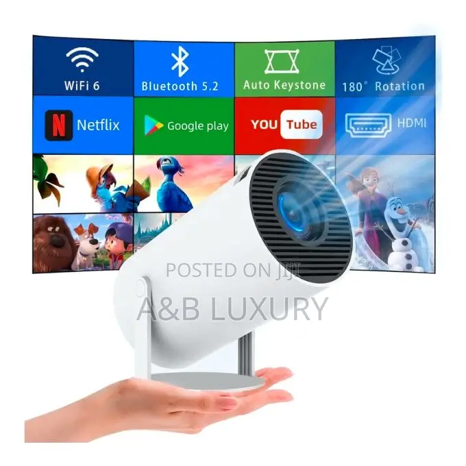Android Smart Projector Hy300 Pro Video Projector