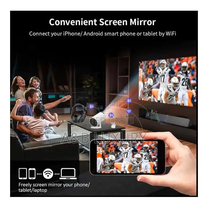 Android Smart Projector Hy300 Pro Video Projector