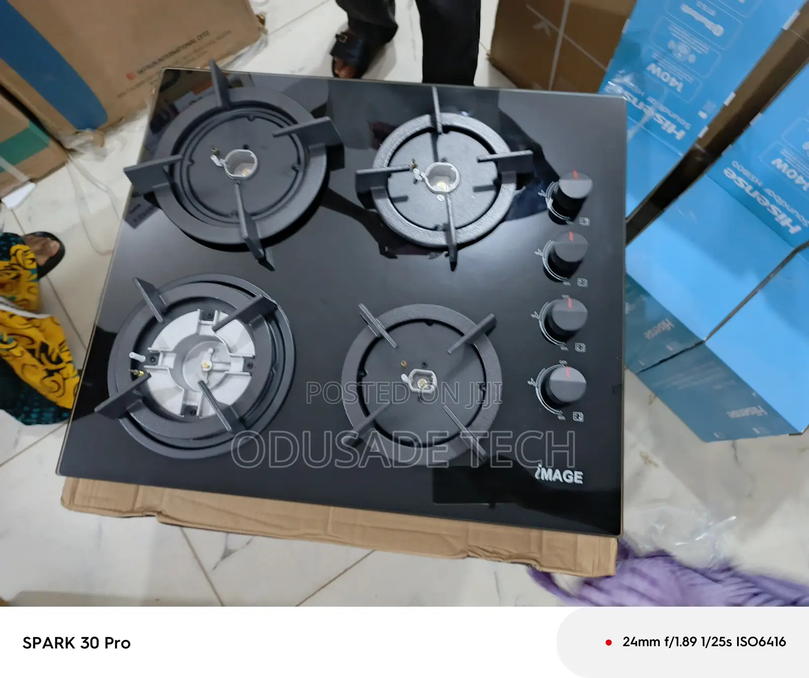 Image 4 Burner Built in Gas Hob With Strong Build