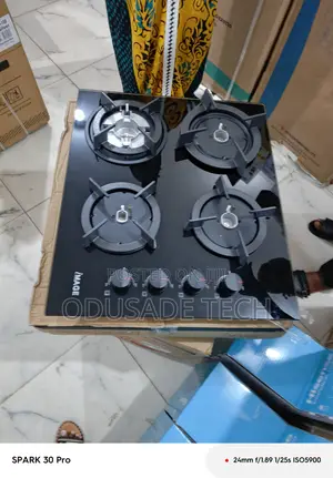 Image 4 Burner Built in Gas Hob Easy Flame Adjustment