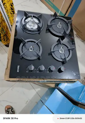Image 4 Burner Built in Gas Hob for Daily Cooking