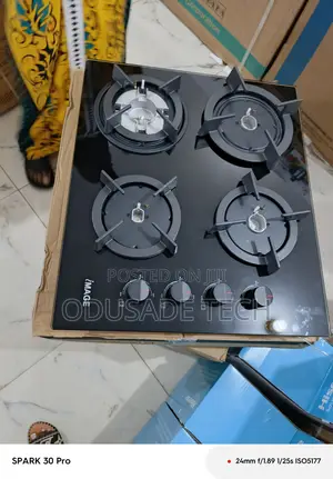 Image 4 Burner Built in Gas Hob Scratch Resistant