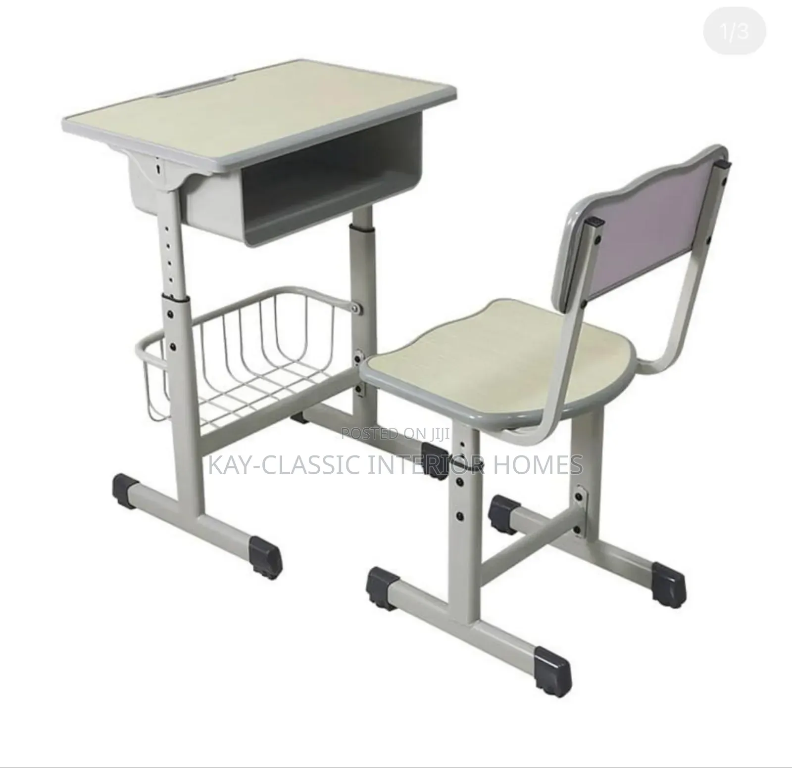 Set Of Student Table And Chairs
