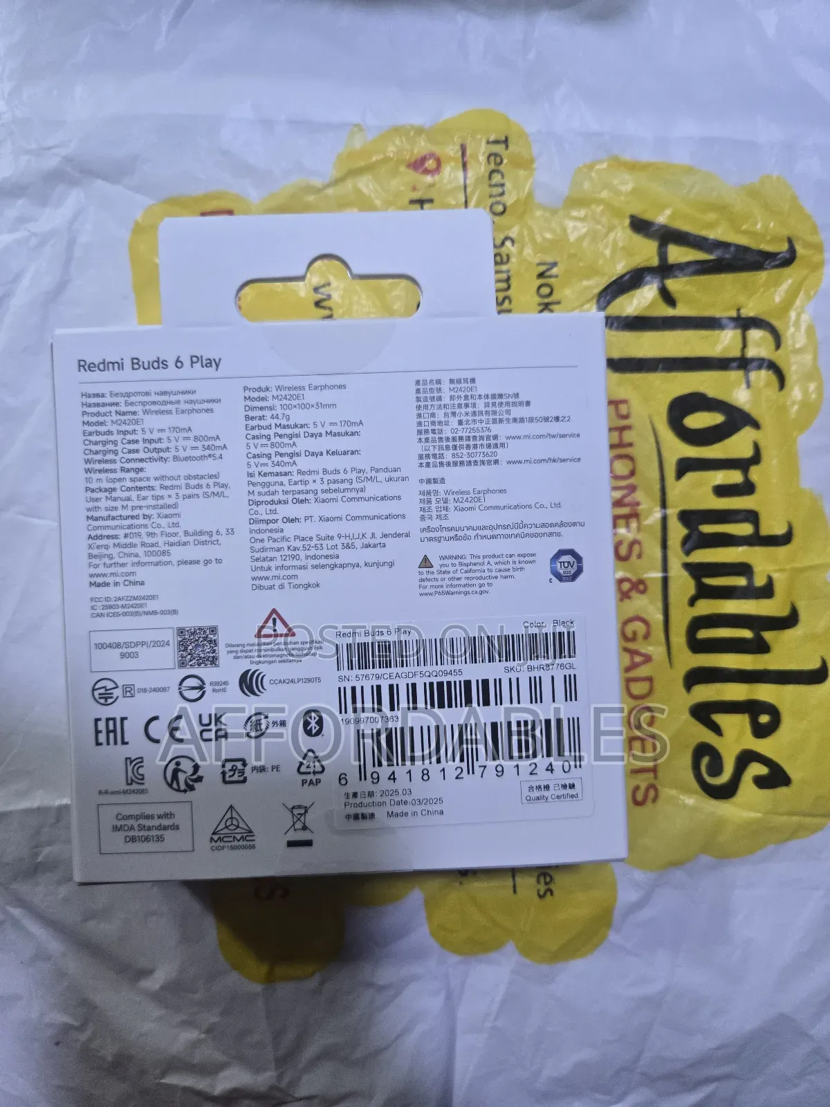 Redmi Buds 6 Play