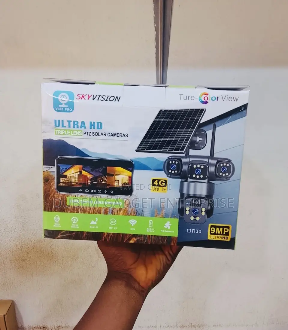 High Quality Triple Lens Solar Camera
