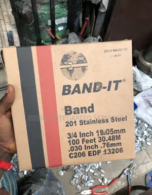 Band It Band( 3/4 Inch 19.05mm) 100 Feet 201 Stainless Steel