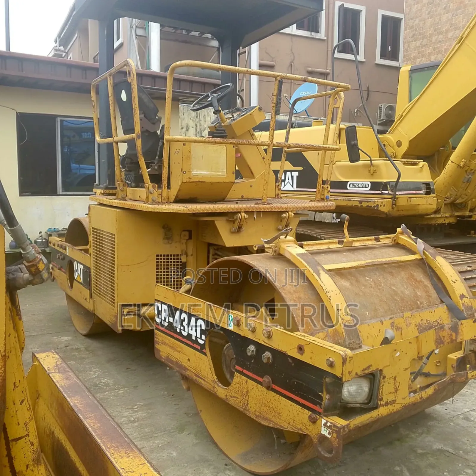 American Used 10ton Cat Roller Compactor