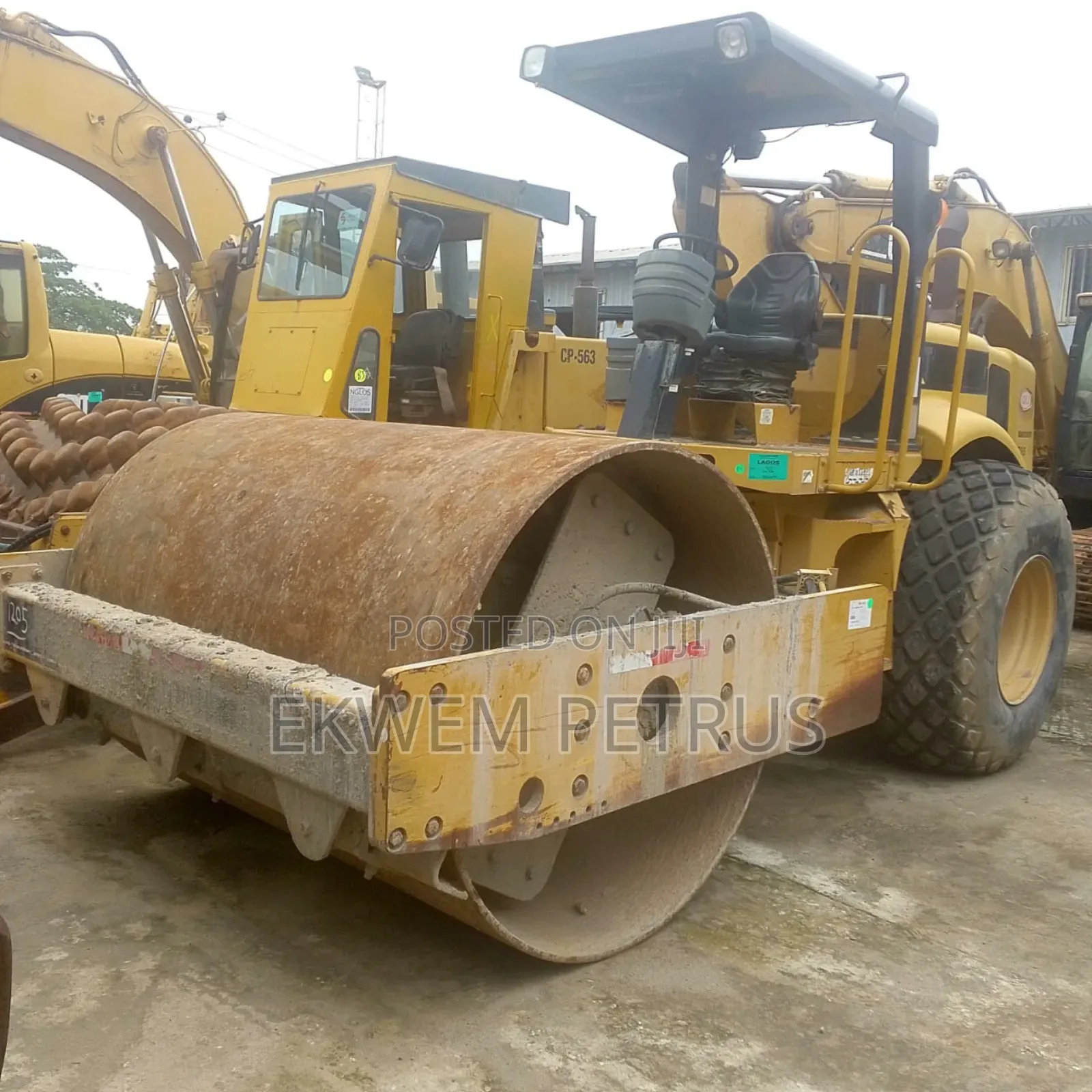 American Used 10ton Cat Roller Compactor